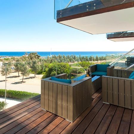 Apartment Marina - Beachfront Протарас Экстерьер фото