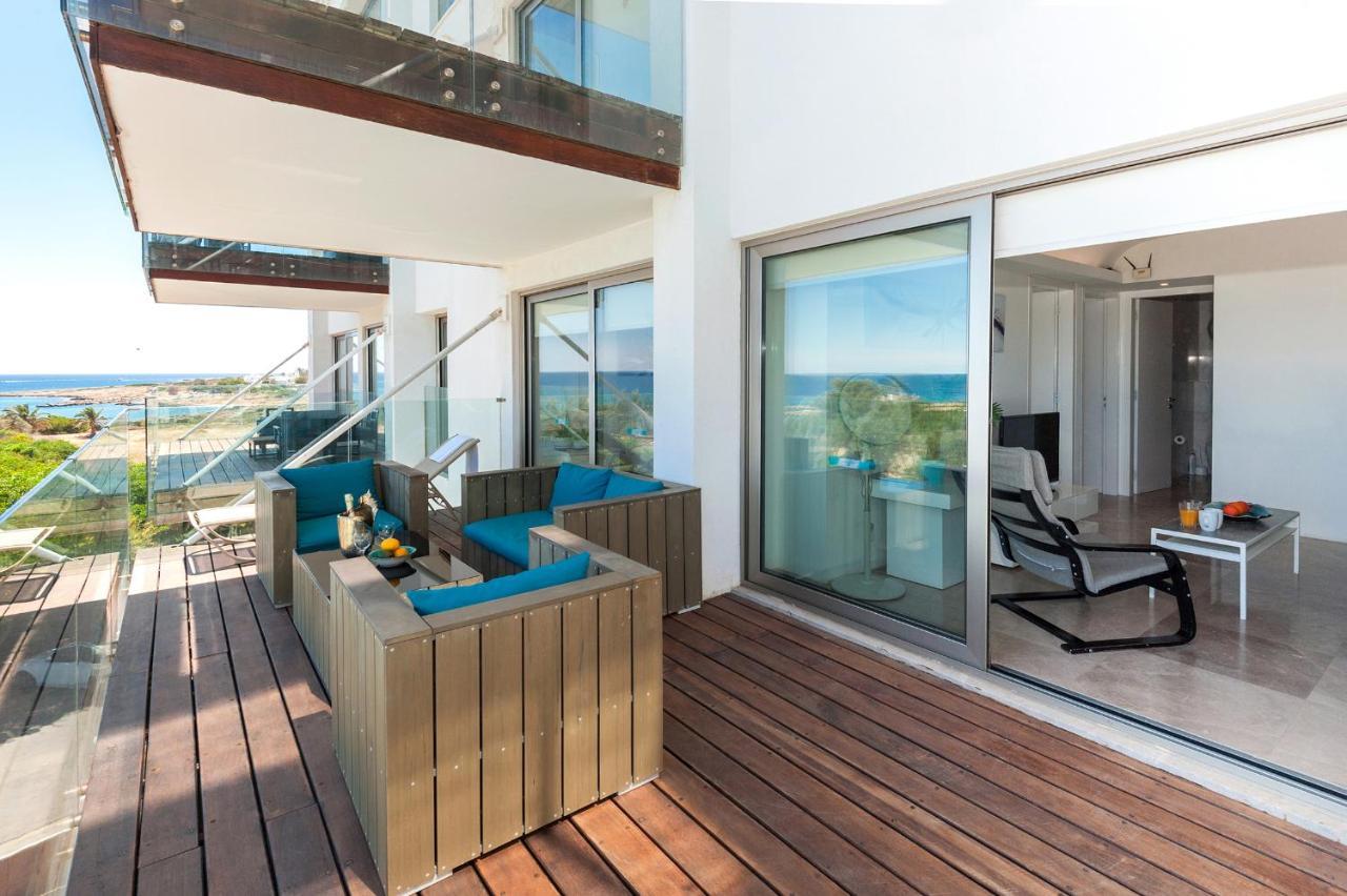 Apartment Marina - Beachfront Протарас Экстерьер фото