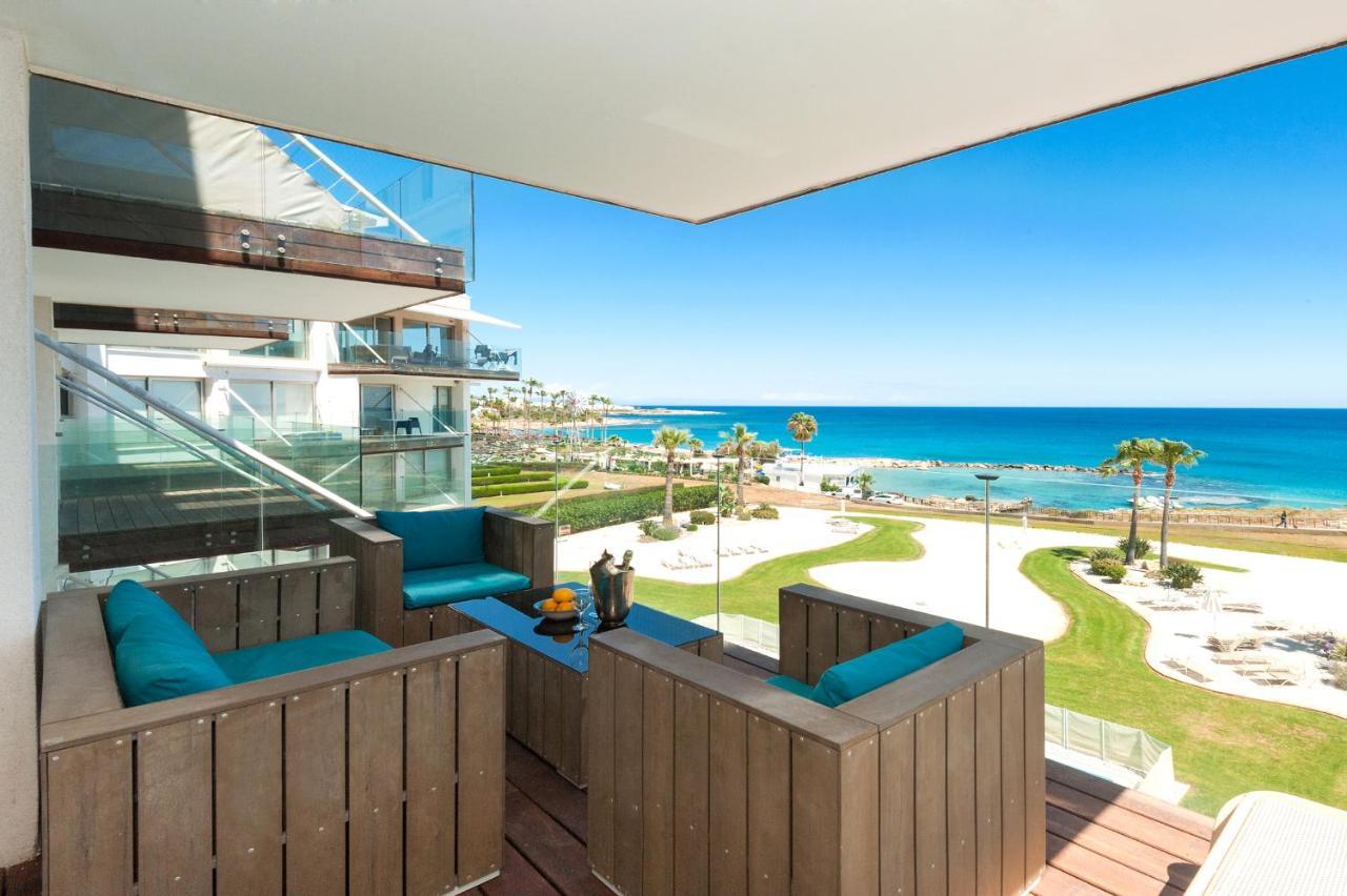 Apartment Marina - Beachfront Протарас Экстерьер фото