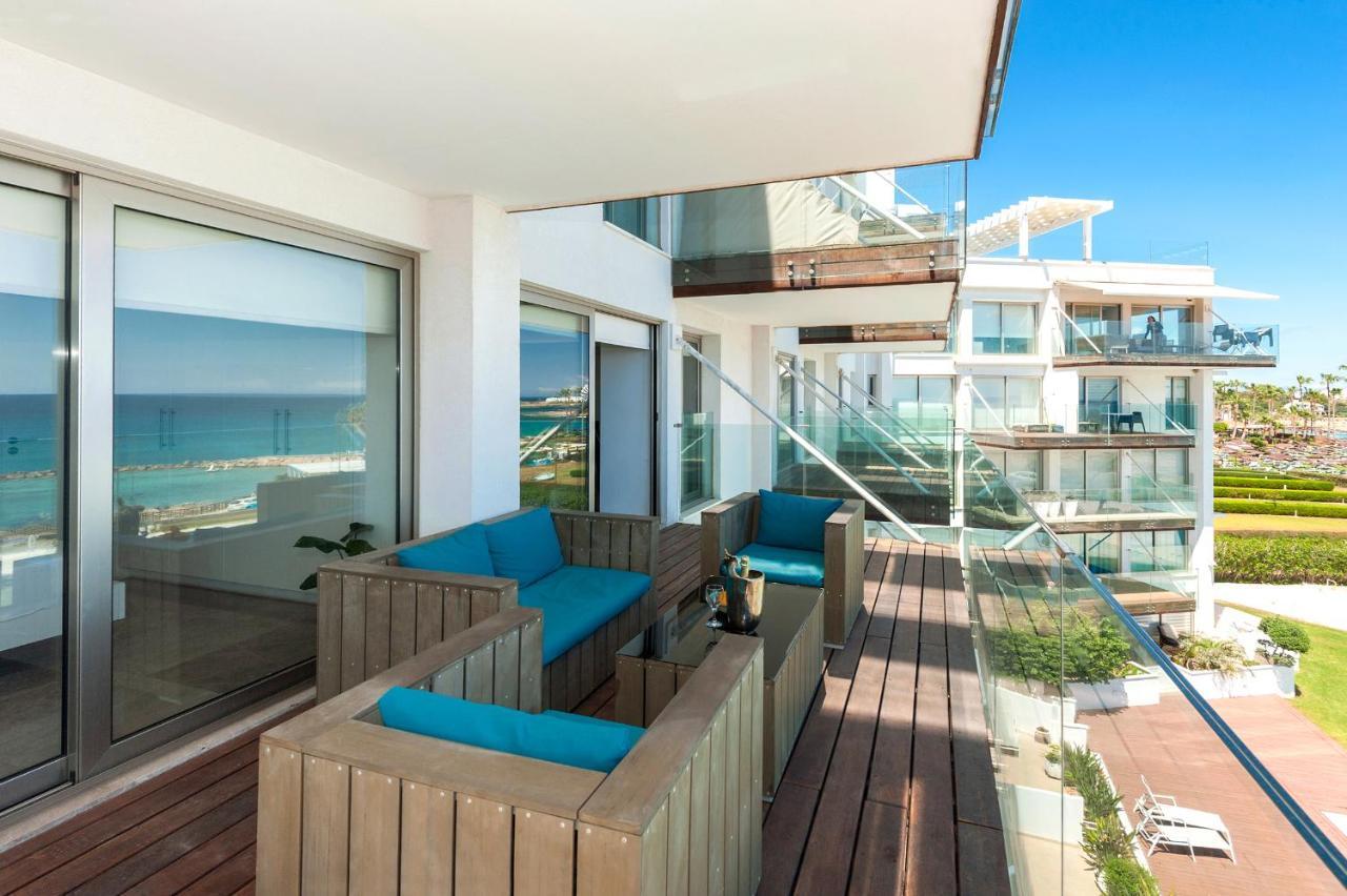 Apartment Marina - Beachfront Протарас Экстерьер фото