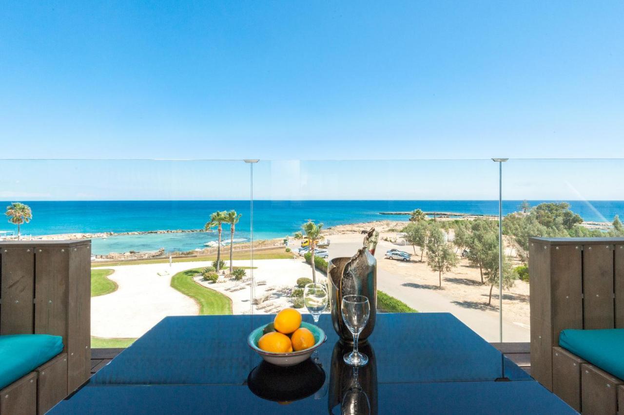 Apartment Marina - Beachfront Протарас Экстерьер фото
